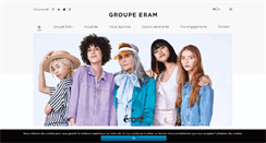Desktop Screenshot of groupe-eram.com